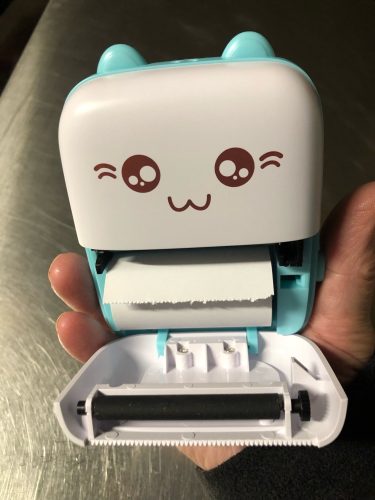 Mini Portable Thermal Printer - Kitty photo review