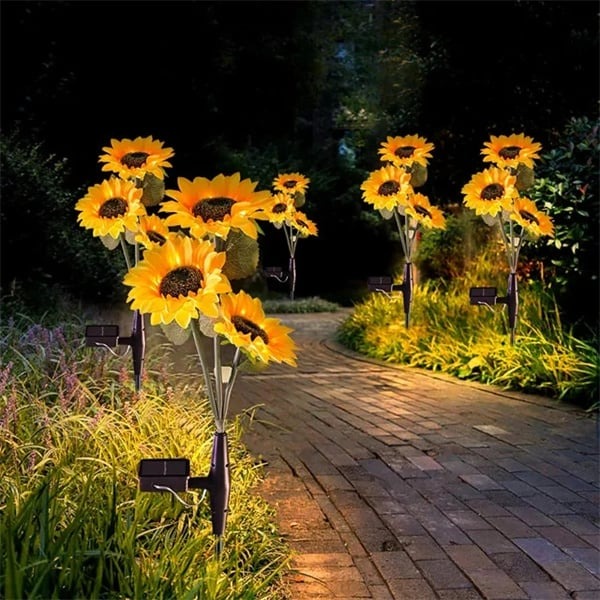 Waterproof Solar Sunflower Lamp