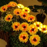 Waterproof Solar Sunflower Lamp
