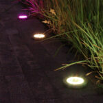 8 LED Outdoor Solar Garden Lights