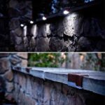 LED Solar Staircase Outdoor Wall Light